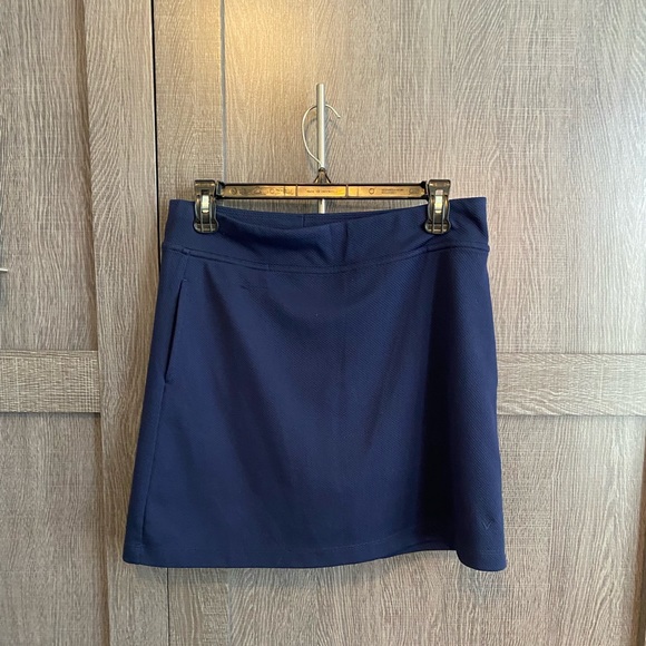Navy Plaid 17 Inch Helen Golf Skirt main image 1
